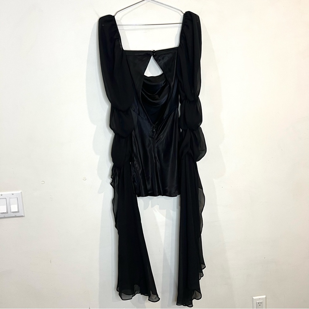 SOLD For Love and Lemons black willow mini dress size XXS - Picture 11 of 12